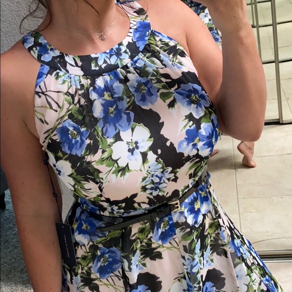 Tommy Hilfiger Dresses & Skirts - TOMMY HILFIGER chiffon midi periwinkle dress